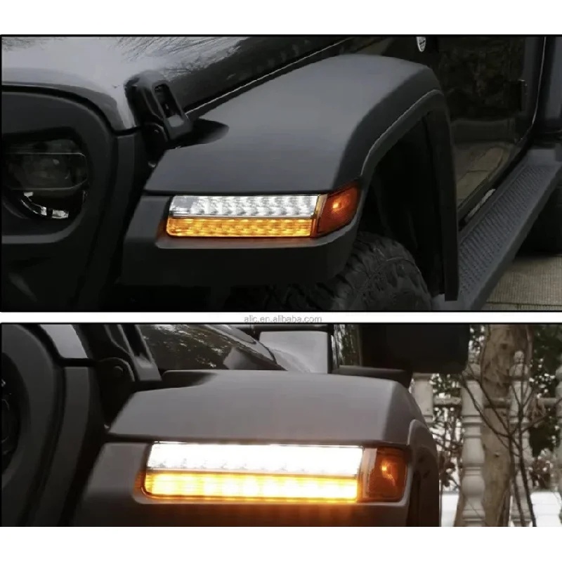 Signal Flare Kit - Kit Parafanghi Anteriori in Alluminio Premium