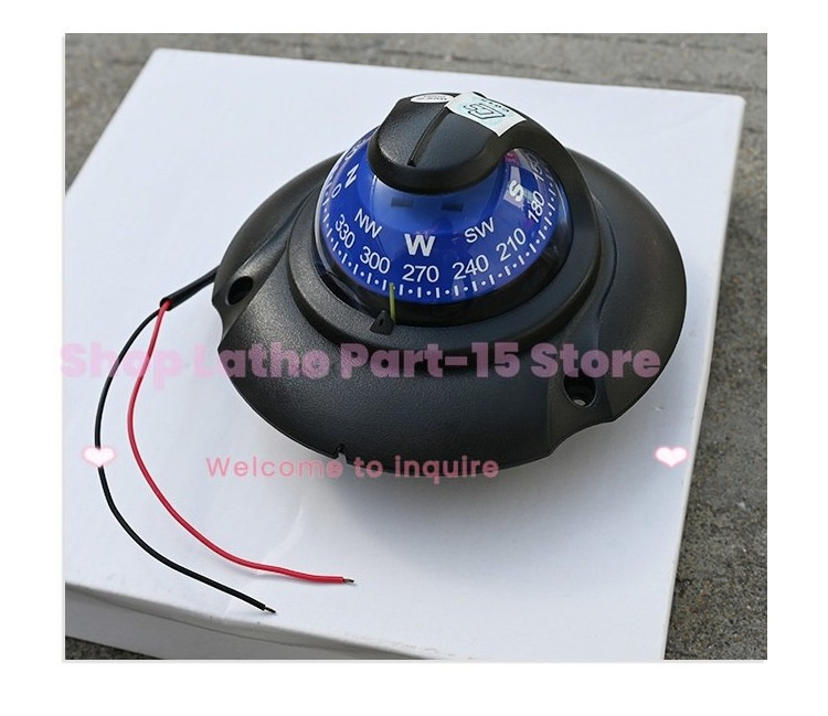 Compass Lensatic - Bussola Magnetica Tipo YQ-50 per Imbarcazioni,