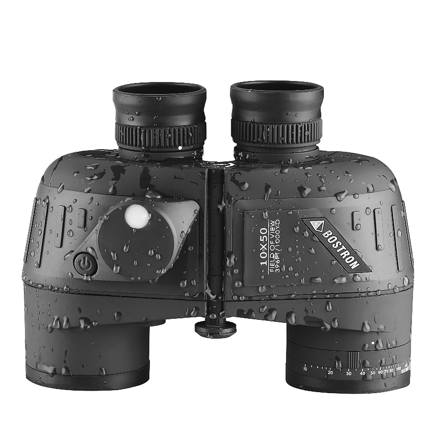 Compass Lensatic - Binocolo 10x50 7x50, Telescopio Marino Impermeabile