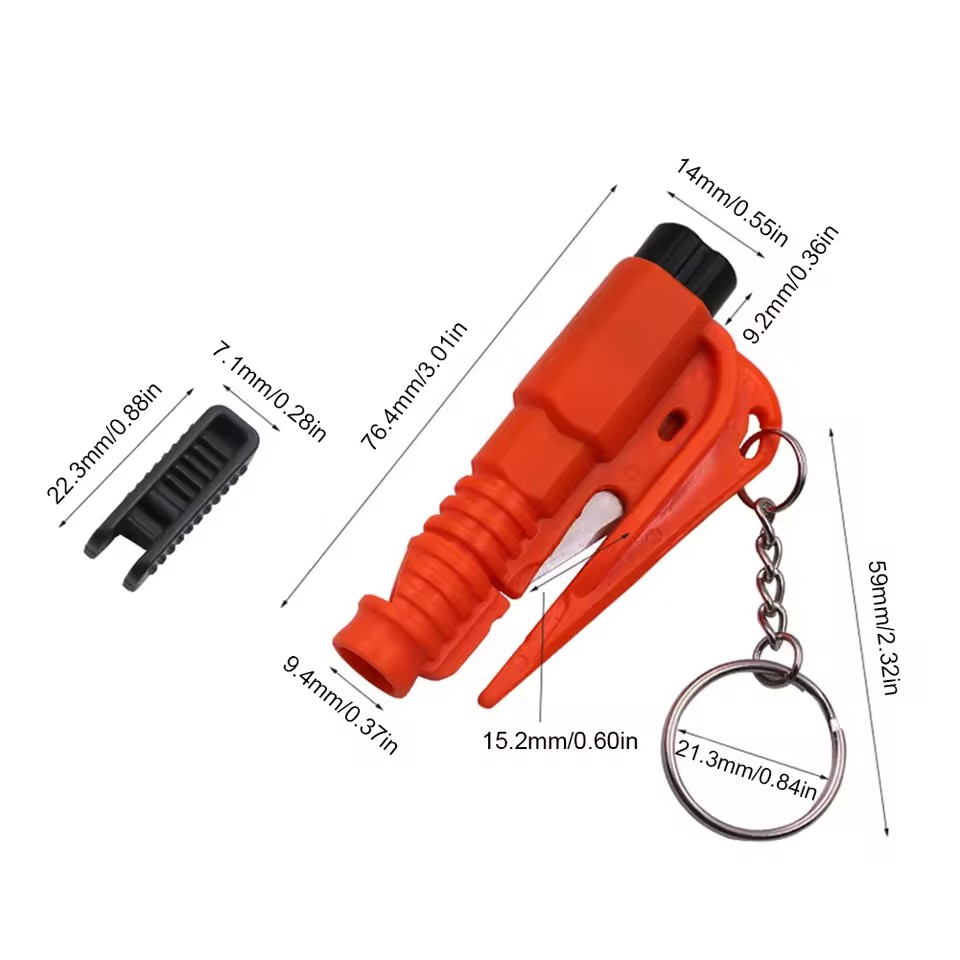 Martello di Sicurezza per Auto - Rescue Rope Throw recensione e prezzo
