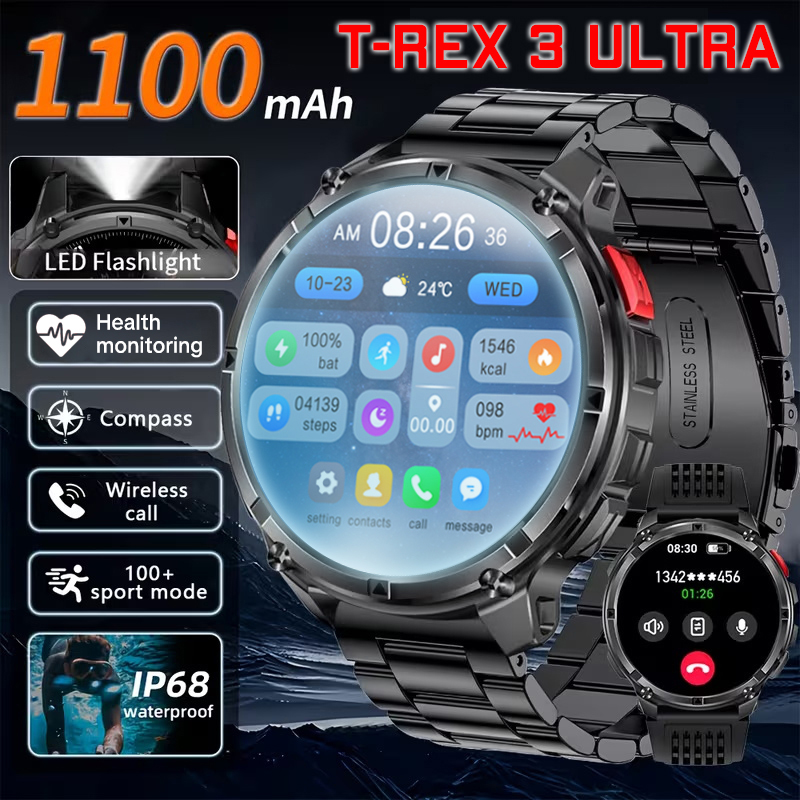 Nuovo T-Rex3 Ultra 1100mAh Bat - Compass Lensatic recensione e prezzo