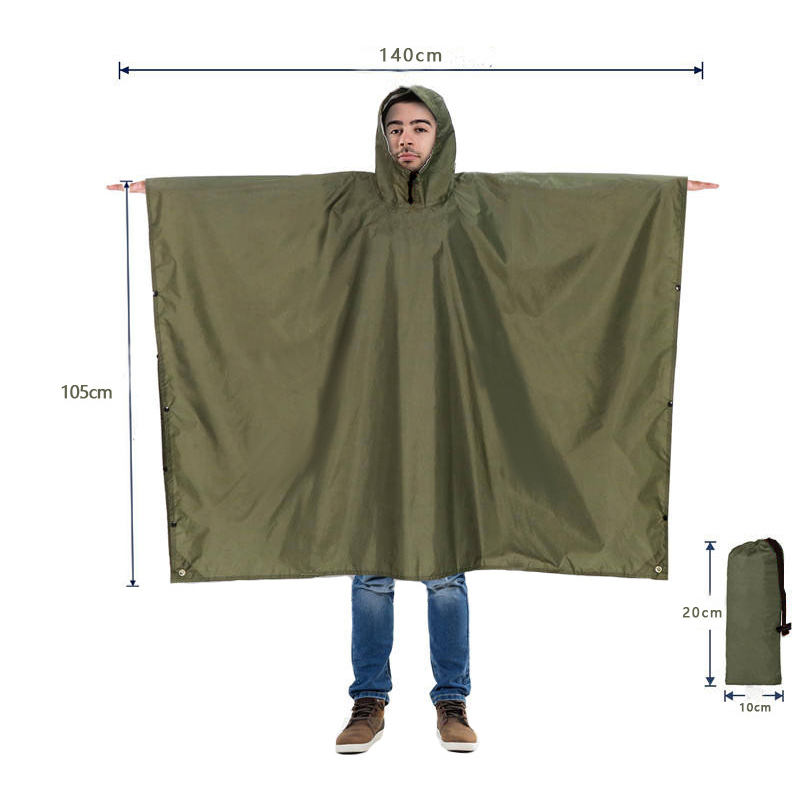 Poncho antipioggia resistente  - Emergency Poncho Rain recensione e prezzo